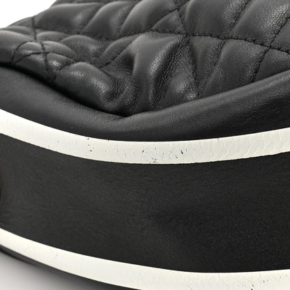 Christian Dior Lambskin Cannage Medium Dior Vibe Hobo Bag Black 10 of 11