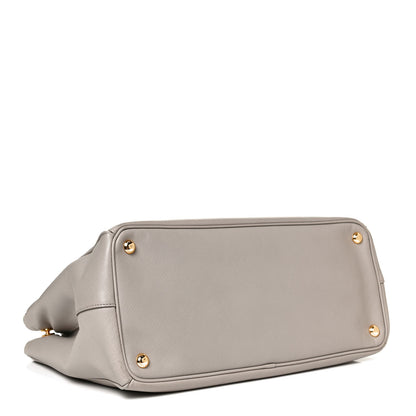 Prada Saffiano Large Galleria Double Zip Tote Pomice 3 of 12