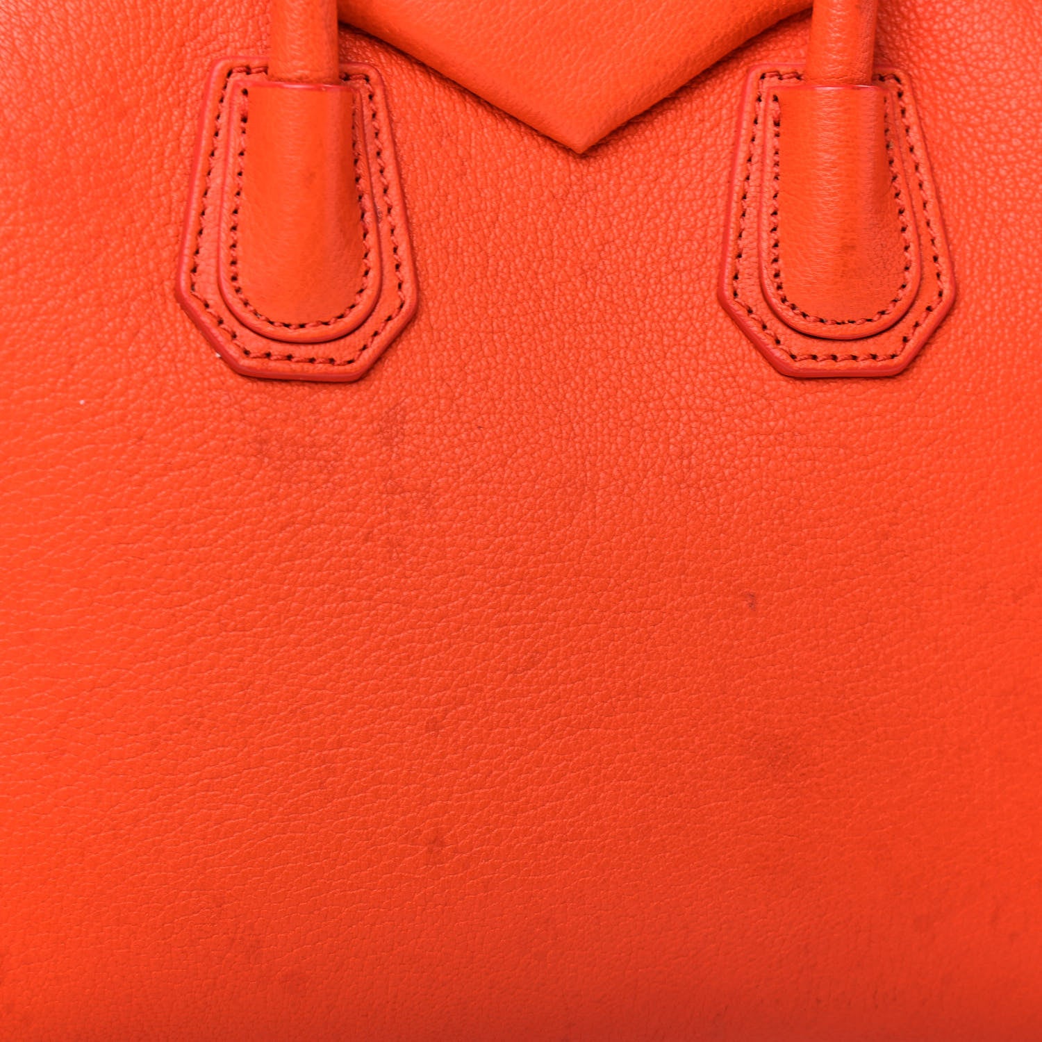 Givenchy Sugar Goatskin Mini Antigona Burnt Orange 9 of 11