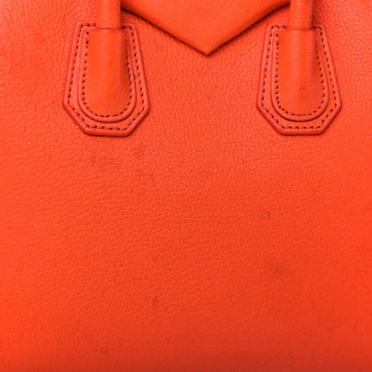 Givenchy Sugar Goatskin Mini Antigona Burnt Orange 9 of 11