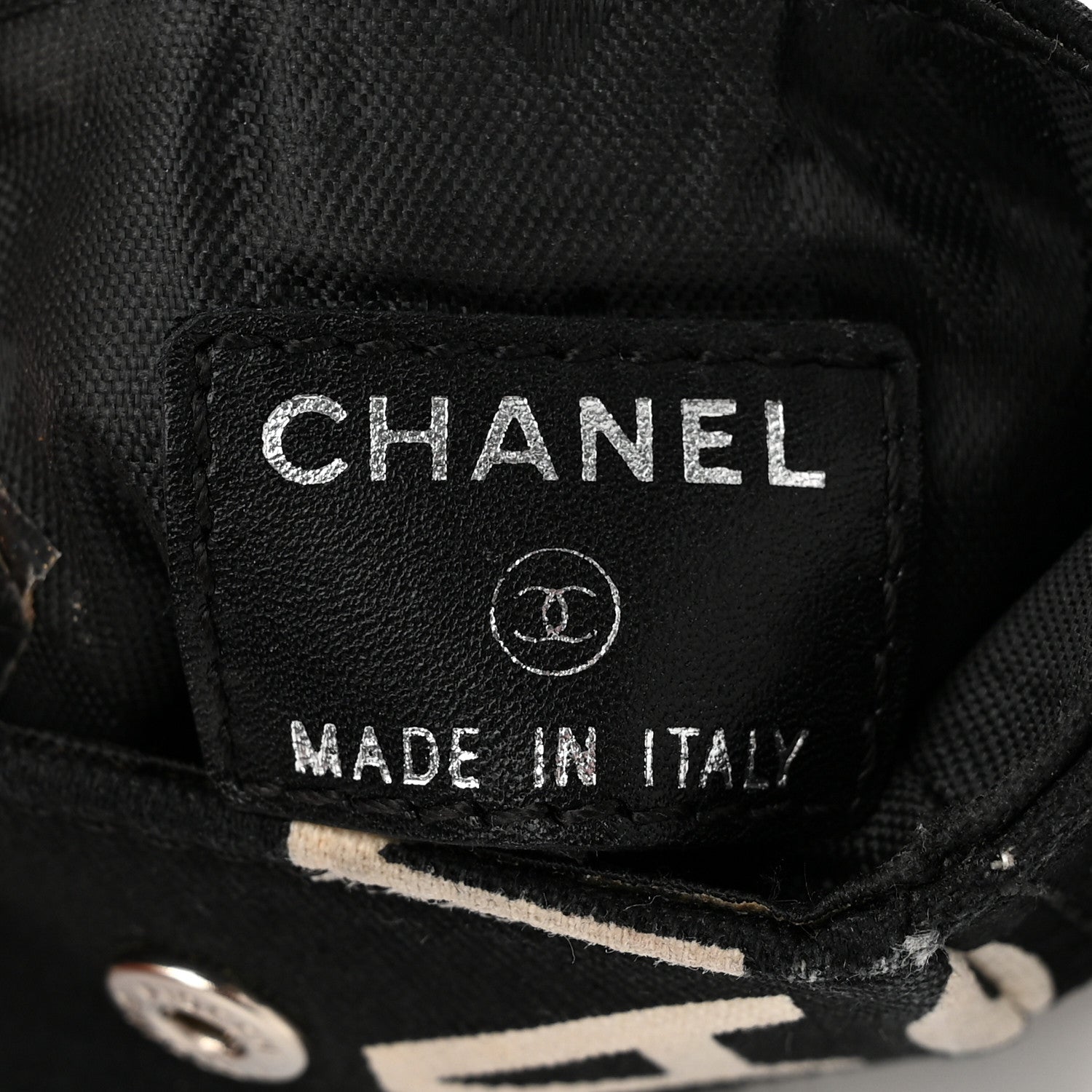 Chanel Canvas 31 Rue Cambon Phone Holder Black 6 of 10