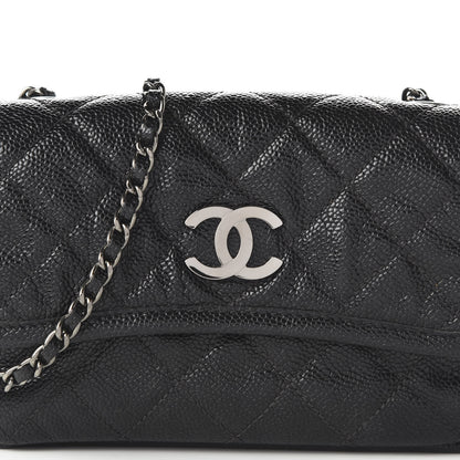 Chanel Caviar Small Natural Beauty Flap Black 10 of 11