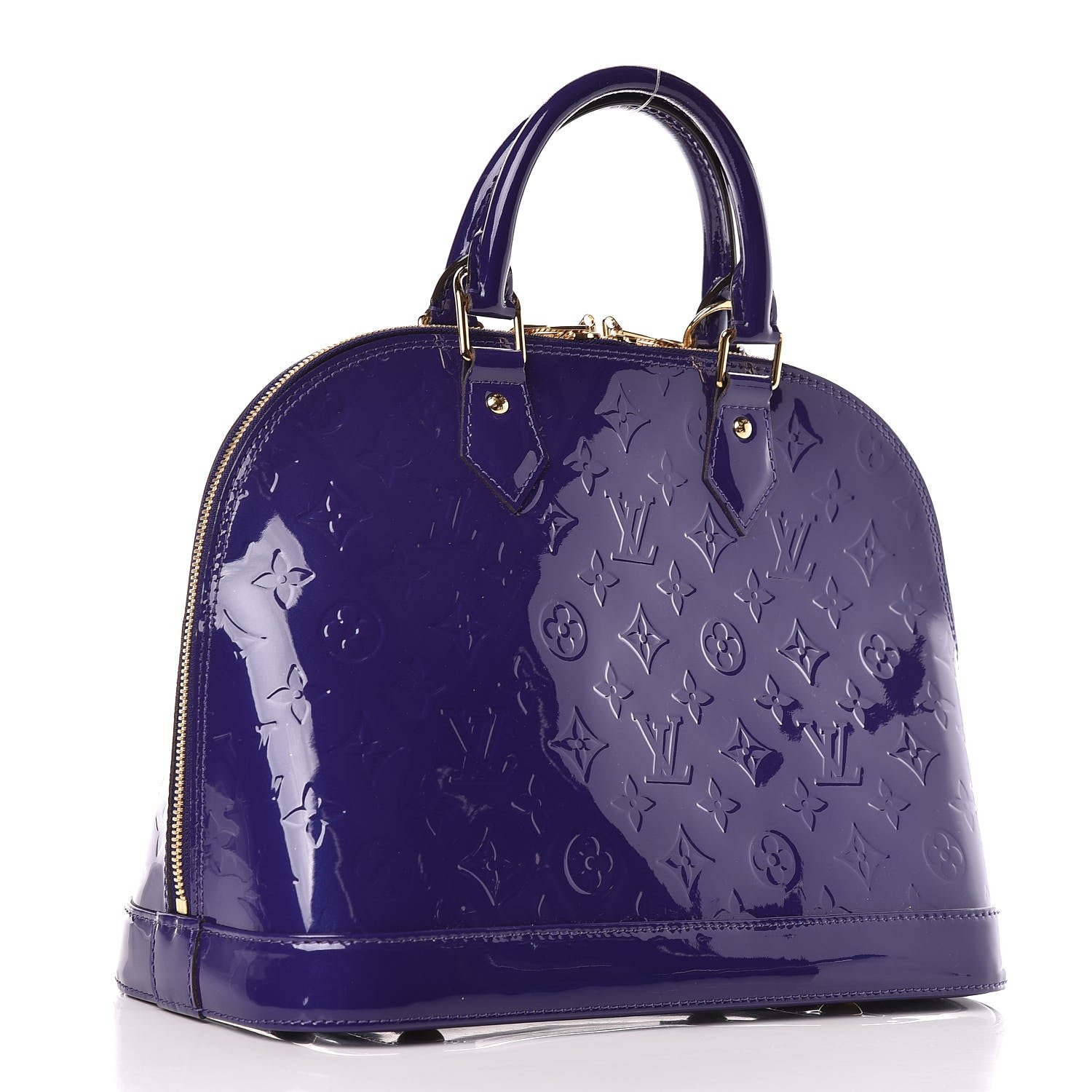Louis Vuitton Vernis Alma PM Blueberry 3 of 10