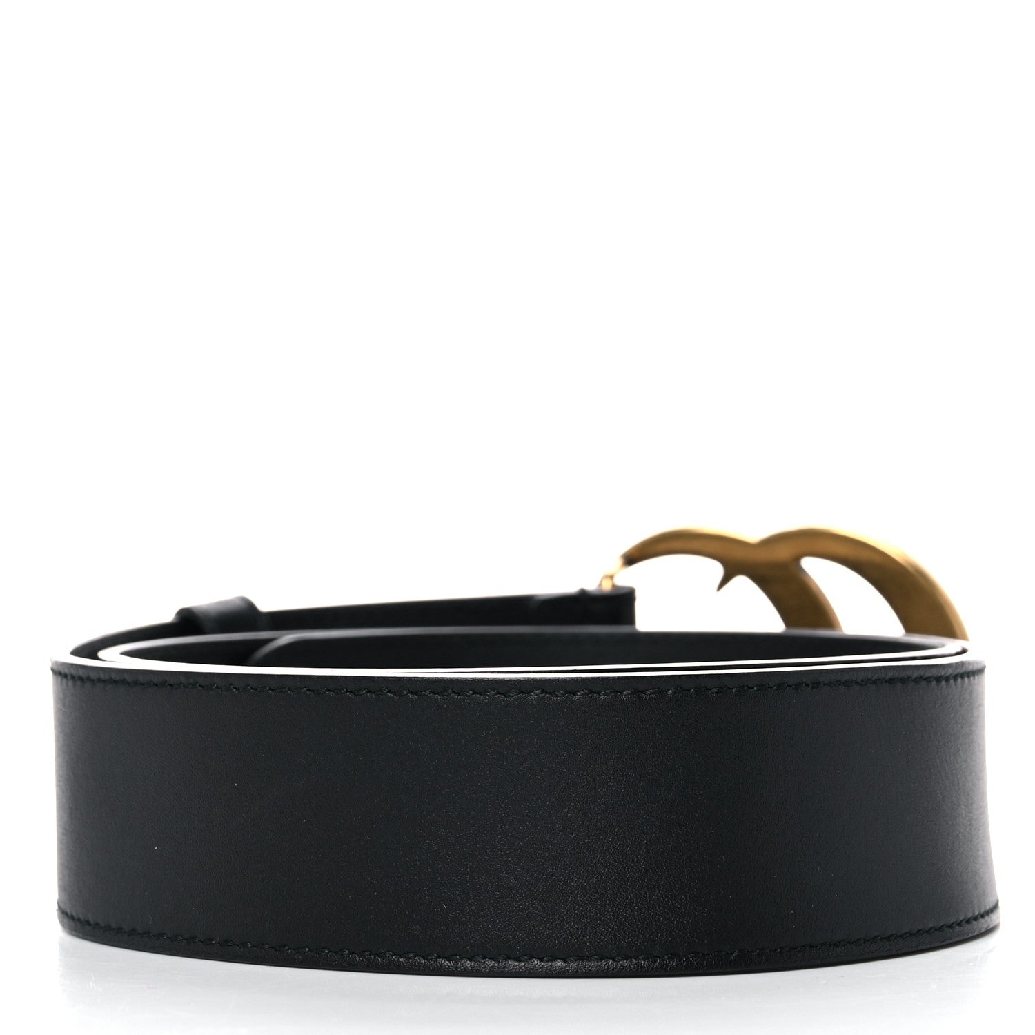 Gucci Calfskin Double G 40mm Belt 80 32 Black 2 of 10
