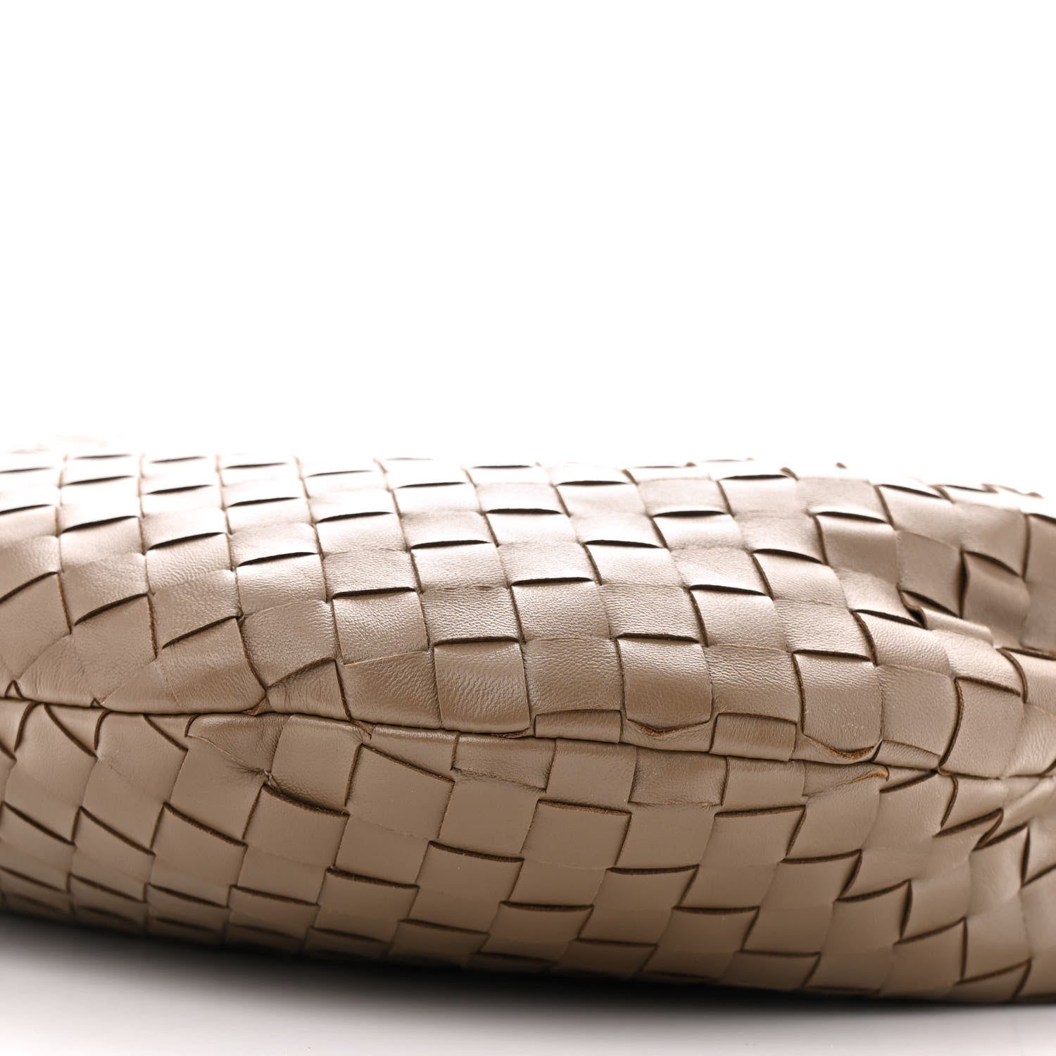 Bottega Veneta Nappa Intrecciato Teen Jodie Hobo Taupe Grey 10 of 10