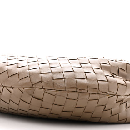 Bottega Veneta Nappa Intrecciato Teen Jodie Hobo Taupe Grey 10 of 10
