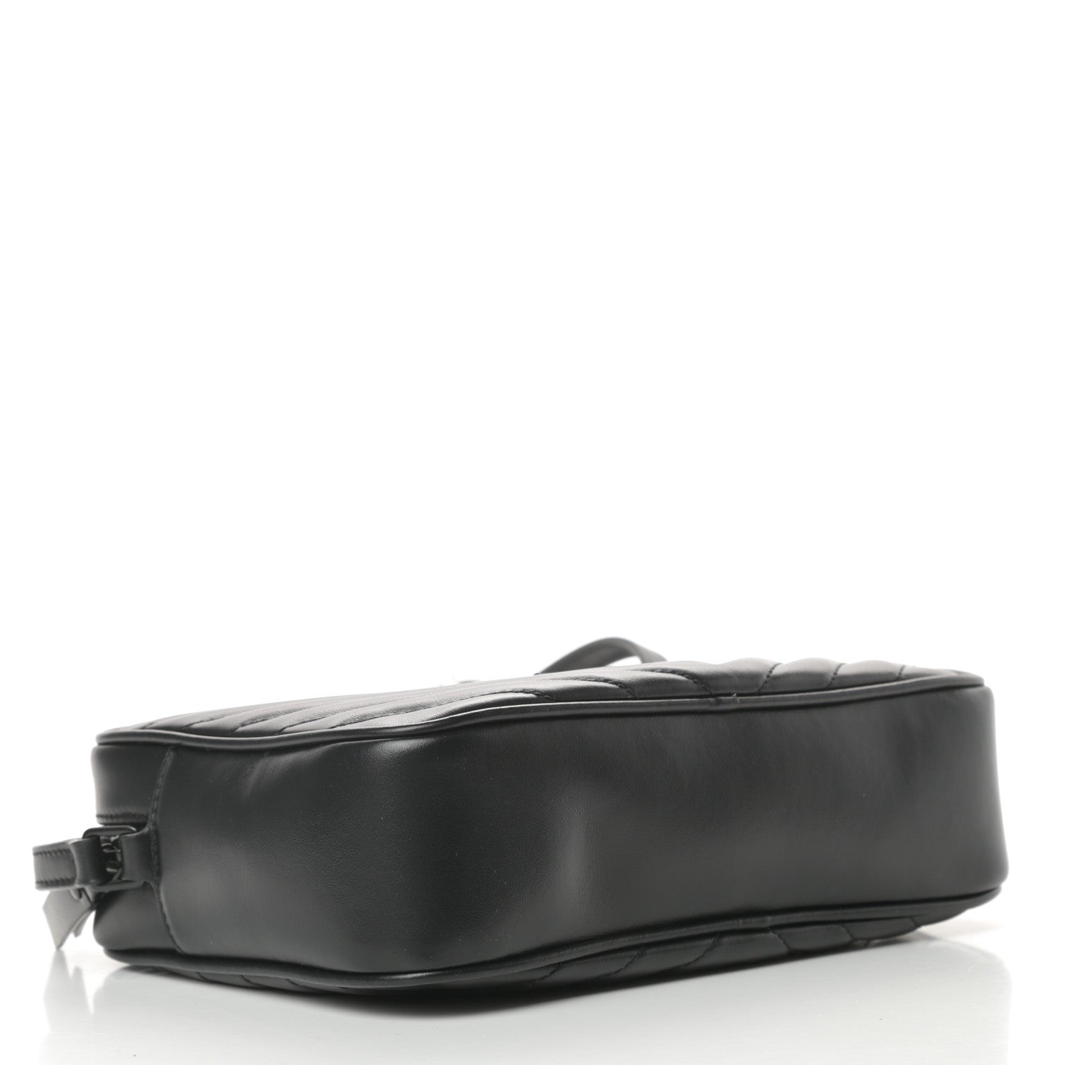 Saint Laurent Calfskin Matelasse Monogram Lou Camera Bag Black 4 of 10
