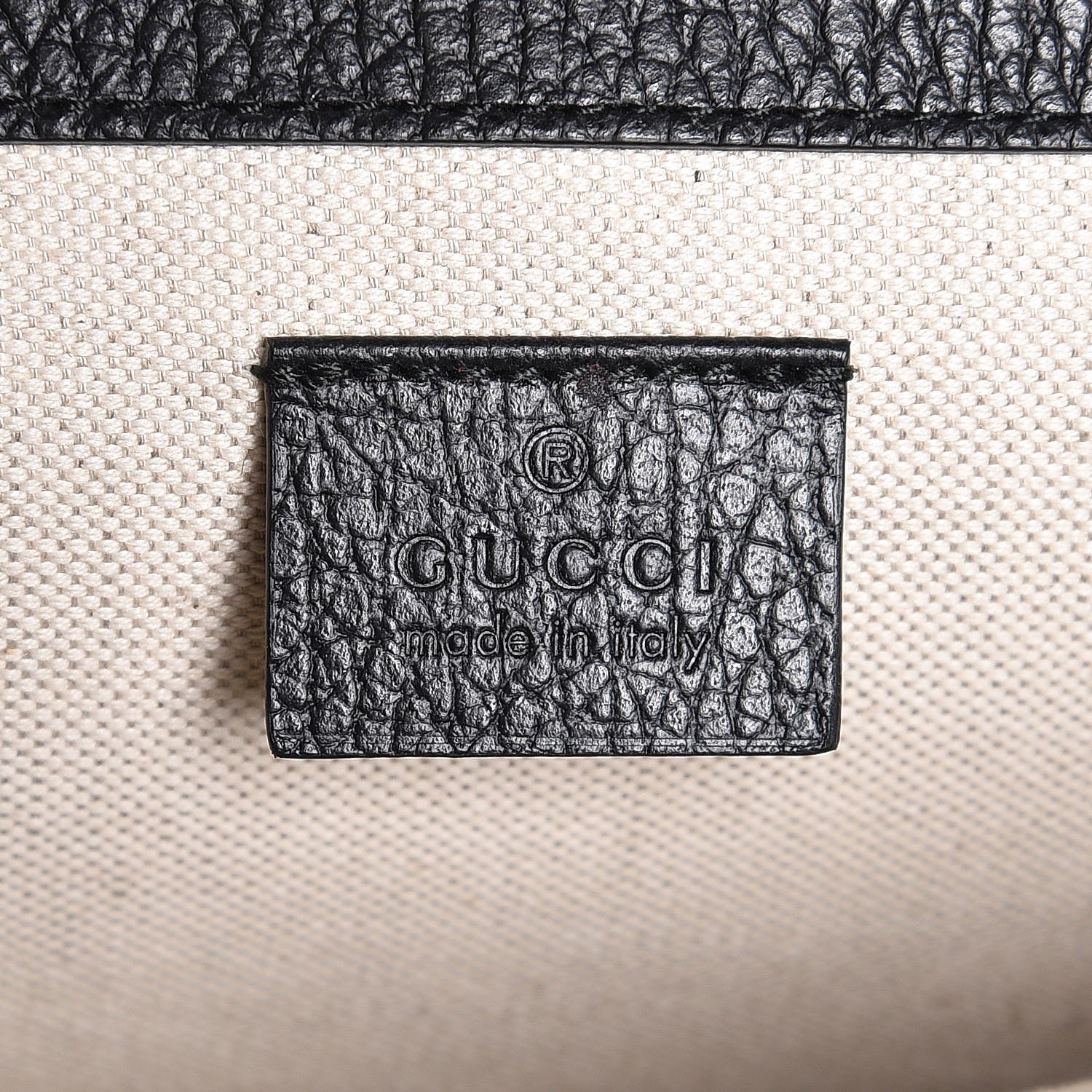 Gucci Pebbled Calfskin Small Dionysus Shoulder Bag Black 6 of 7