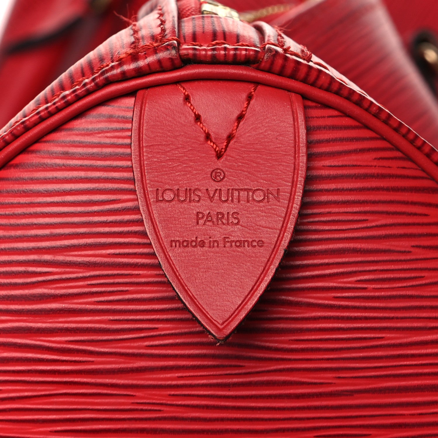 Louis Vuitton Epi Keepall 45 Castillan Red 7 of 10