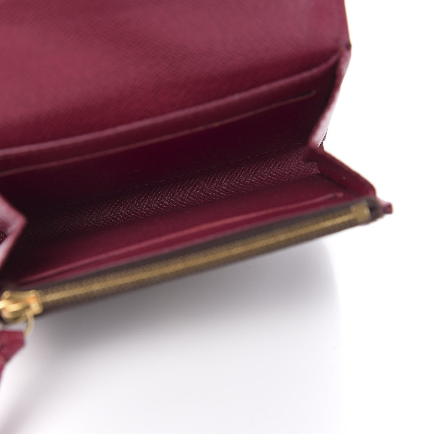 Monogram Rosalie Coin Purse Fuchsia