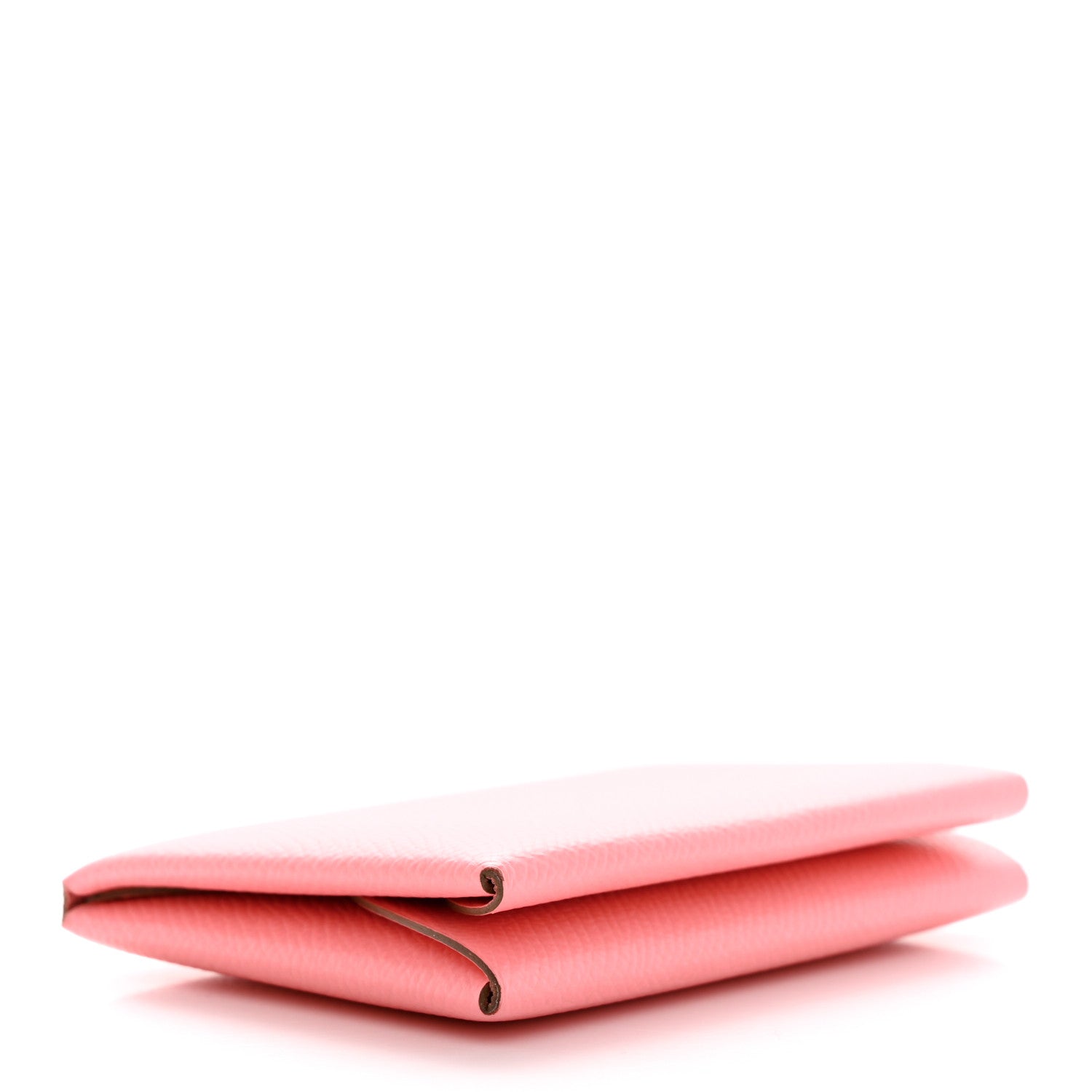 Hermes Epsom Calvi Duo Card Case Rose Confetti 4 of 10