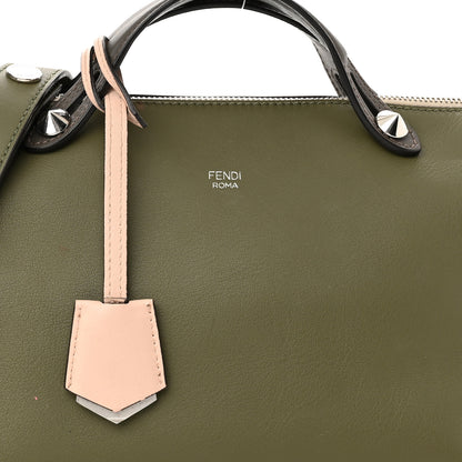 Fendi Vitello Dolce 4 Color Medium By The Way Boston Bag Equatore Plaster Multicolor 9 of 17