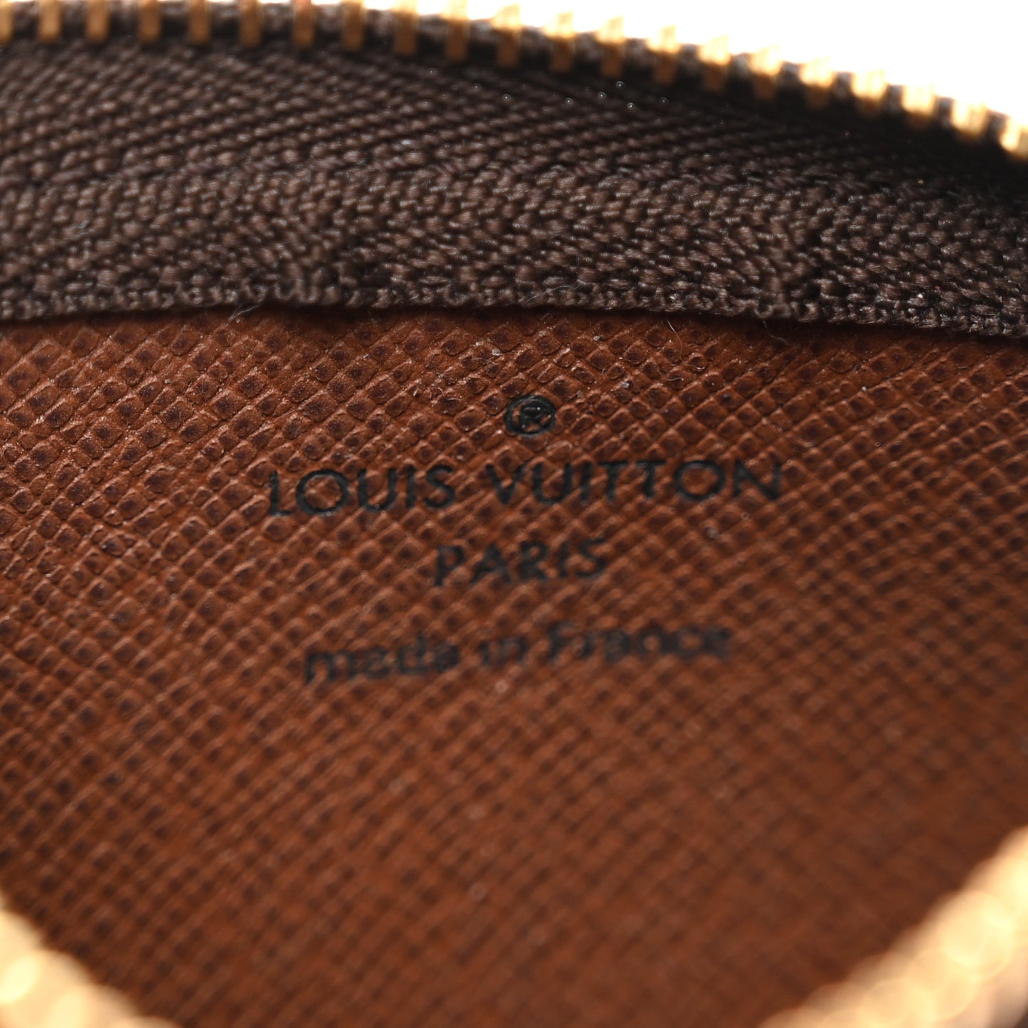 LOUIS VUITTON Monogram Key Pouch