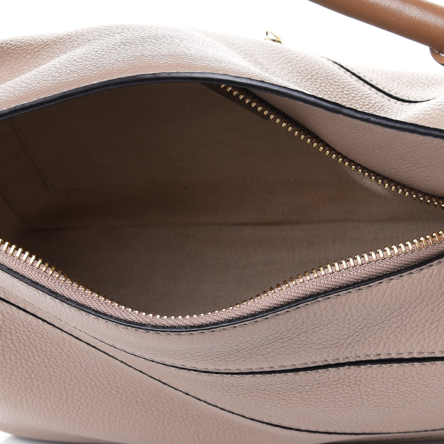 Loewe Grained Calfskin Small Puzzle Bag Sand Mink 4 of 4