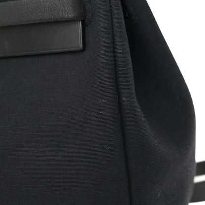 Hermes Toile Vache Calfskin Herbag 30 PM Backpack Black 20 of 20