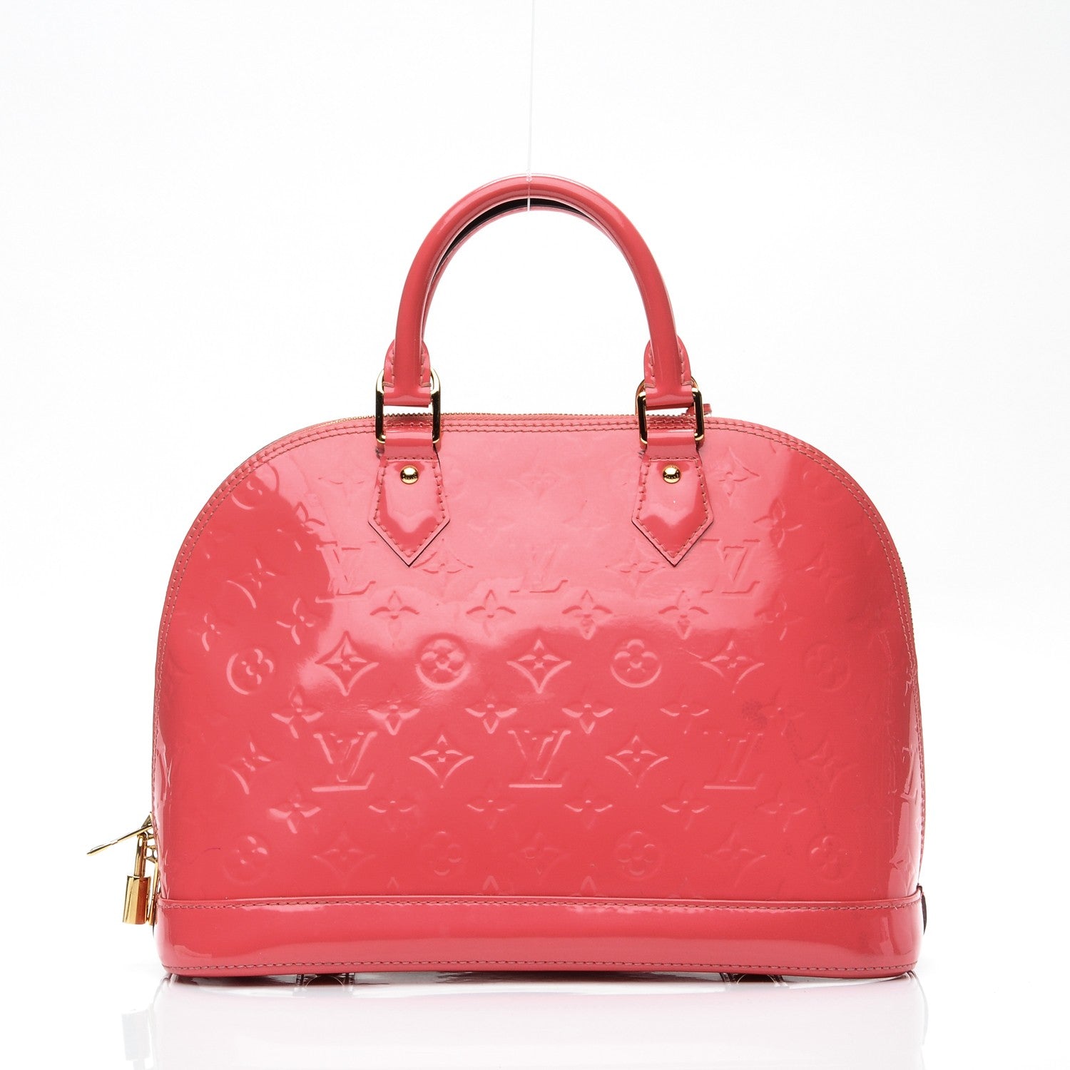 Louis Vuitton Vernis Alma PM Rose Litchi 4 of 19