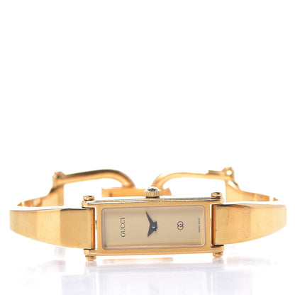 Gucci 12mm Horsebit 1500L Watch Gold 3 of 6