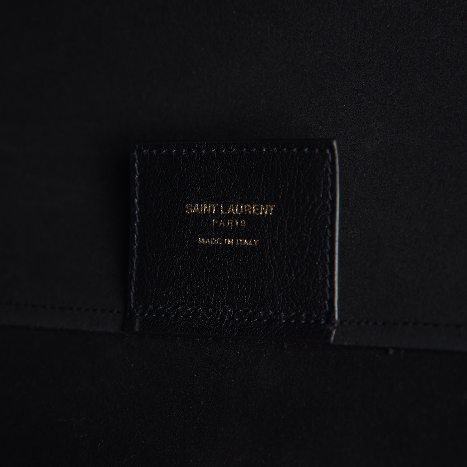 Saint Laurent Calfskin Large Shopping Tote Black 7 of 13