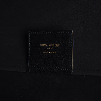 Saint Laurent Calfskin Large Shopping Tote Black 7 of 13