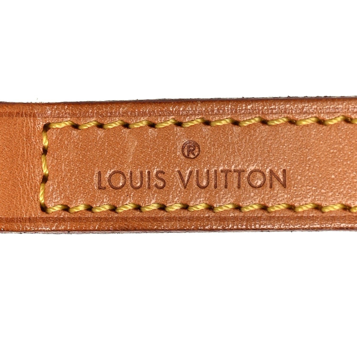 Louis Vuitton Vachetta 16mm Long Shoulder Strap 3 of 4