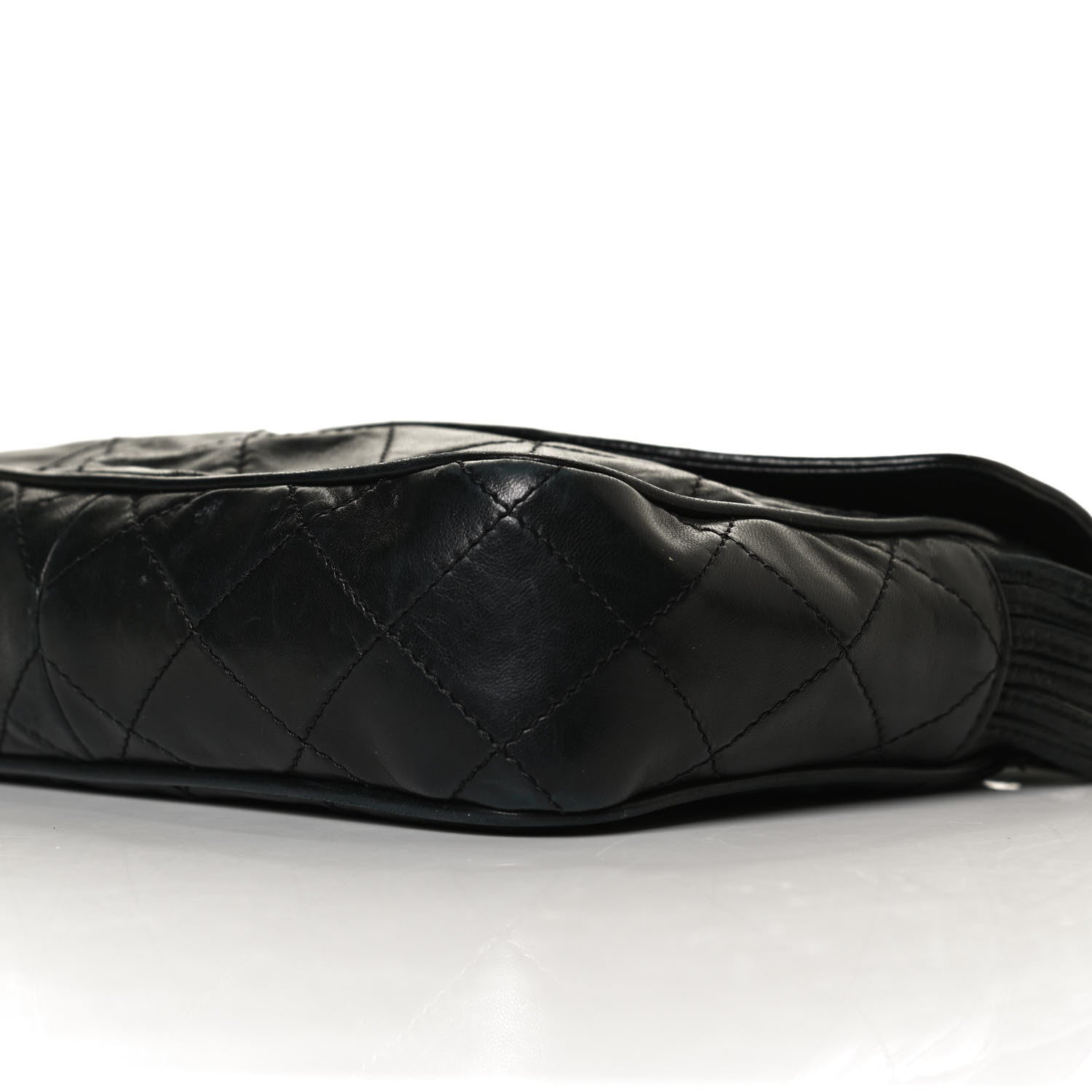 Chanel Lambskin Stitched Small Single Flap Black 10 of 13