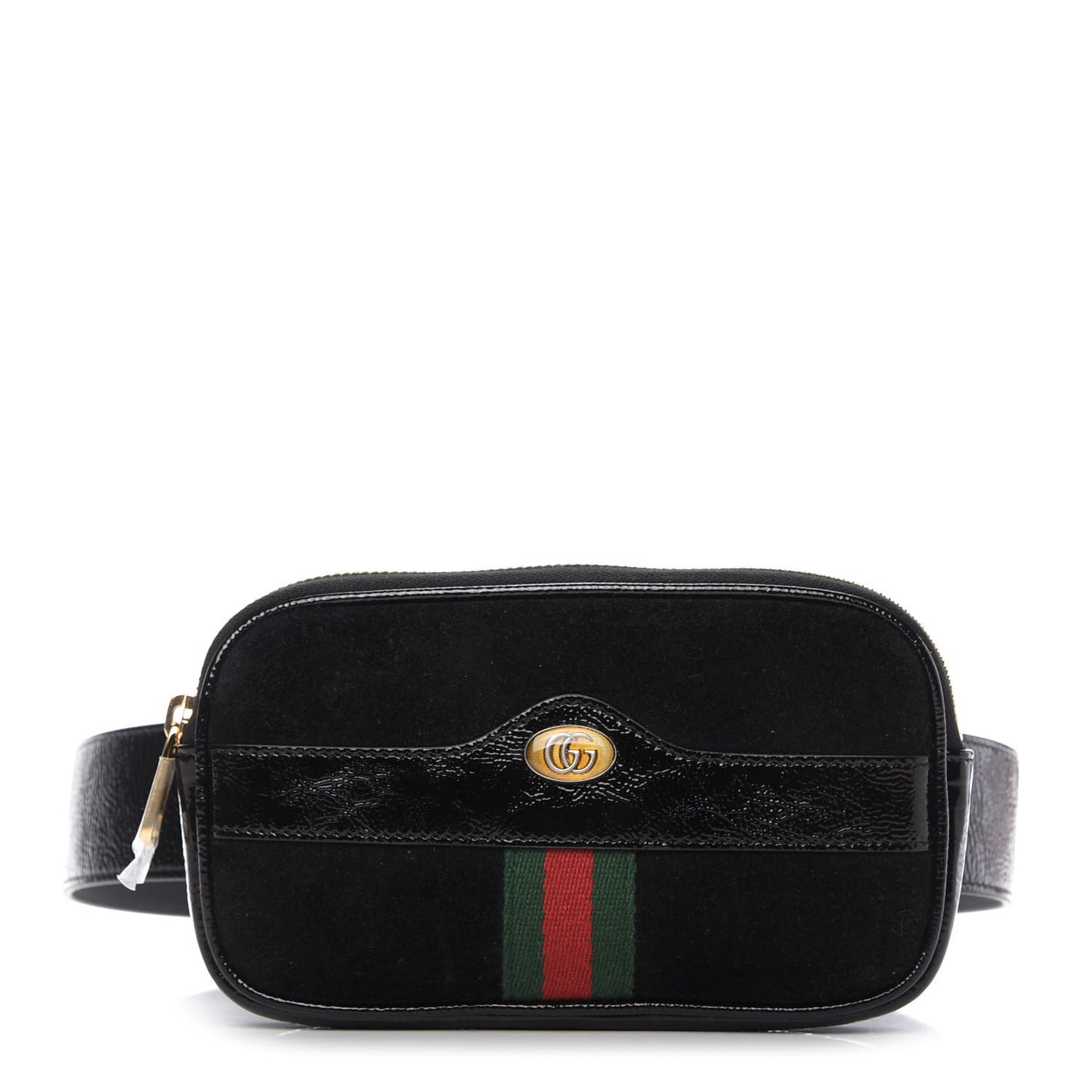 Suede Patent Ophidia Belted iPhone Case 85 34 Black