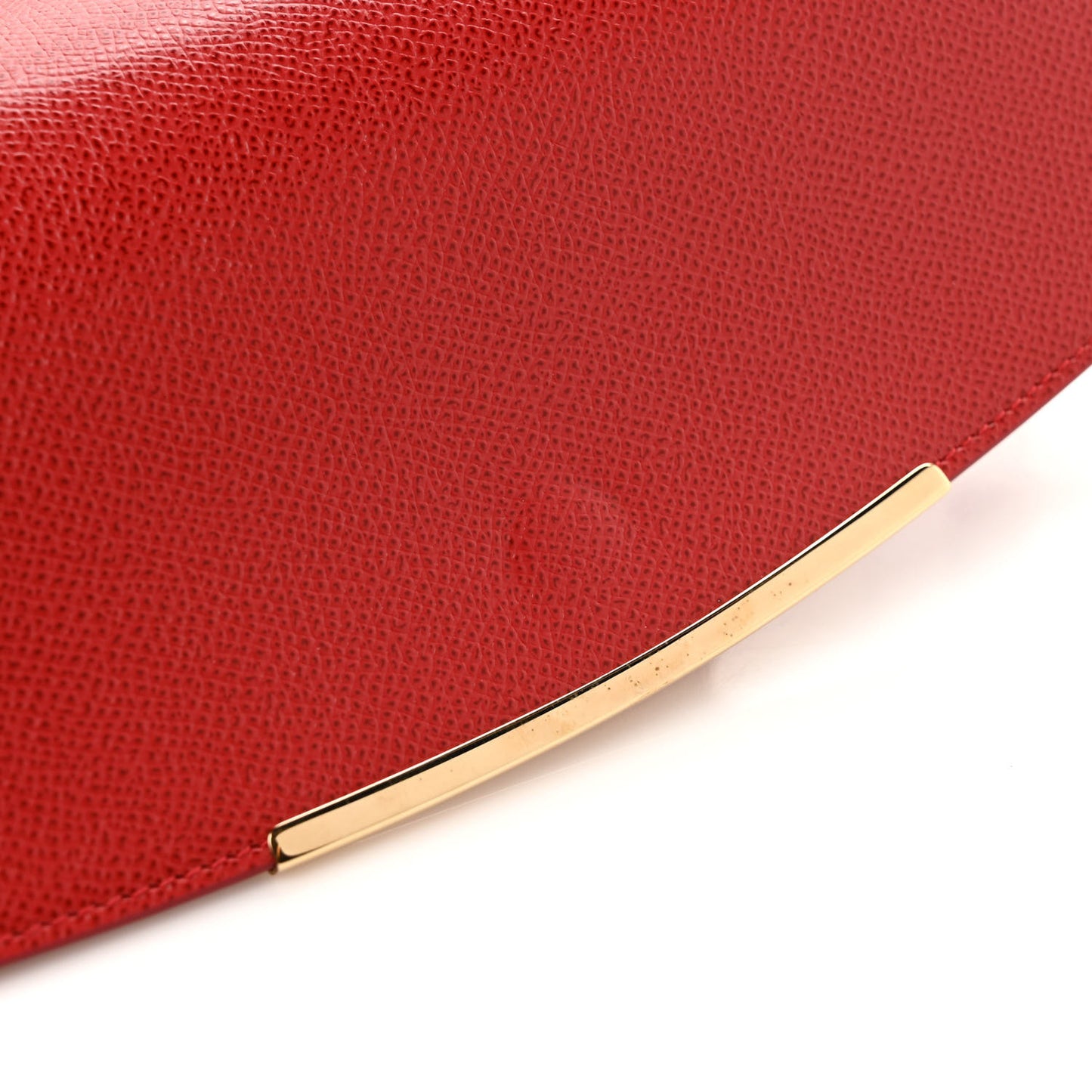 Hammered Calfskin Mini Gancini Icona Bag Lipstick