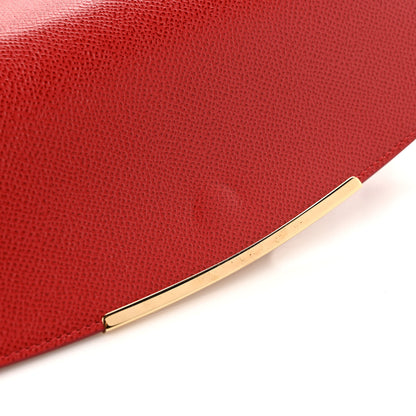 Salvatore Ferragamo Hammered Calfskin Mini Gancini Icona Bag Lipstick 9 of 10