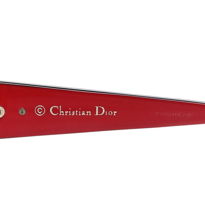 Christian Dior Resin Cannage Lady In Dior 1 F Sunglasses Black Red 5 of 8