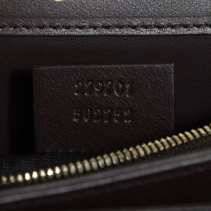 Gucci Washed Crocodile 1973 Medium Top Handle Bag Brown 2 of 10