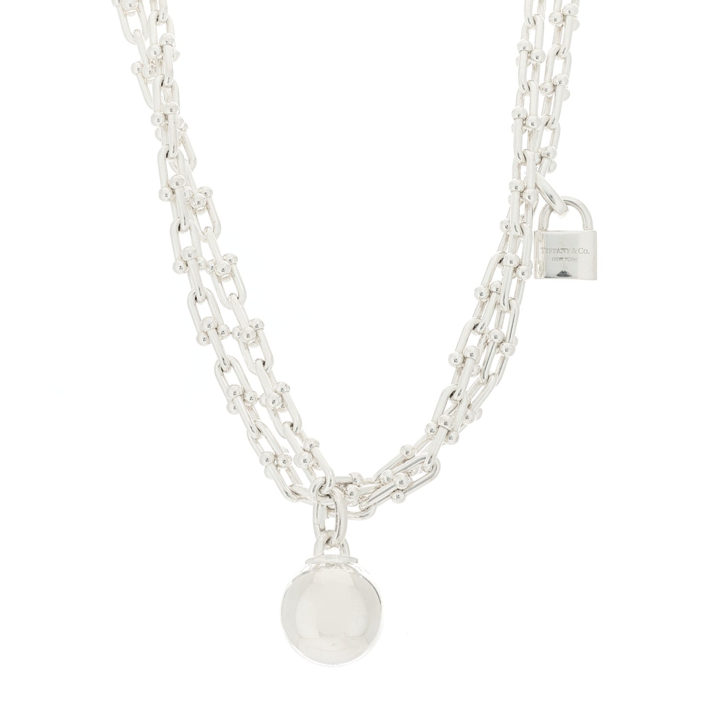 Sterling Silver HardWear Wrap Necklace