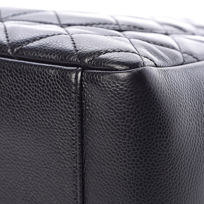 Chanel Caviar Quilted Grand Shopping Tote GST Black 9 of 11