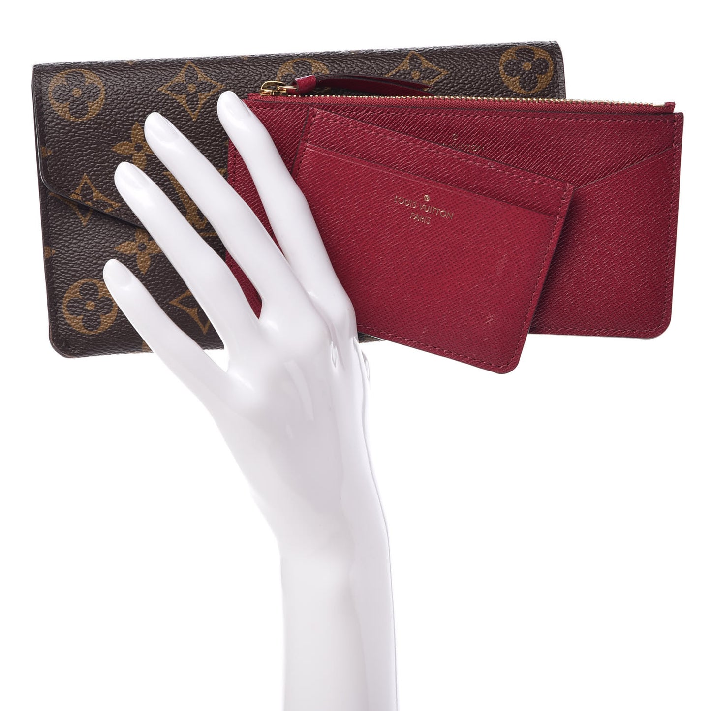 Monogram Jeanne Wallet Fuchsia