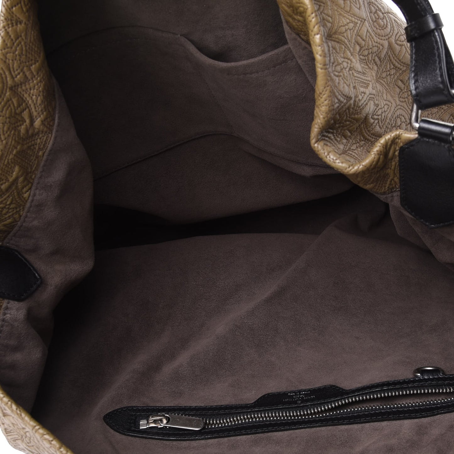 Monogram Lambskin Antheia IXIA GM Olive