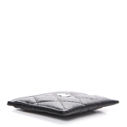 Chanel Caviar Quilted Card Holder Black 4 of 9