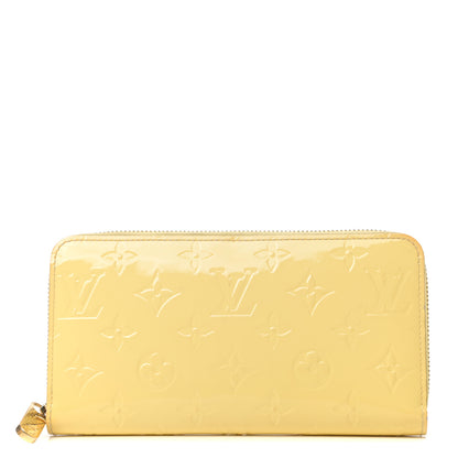 Louis Vuitton Vernis Zippy Wallet Citrine 1 of 7