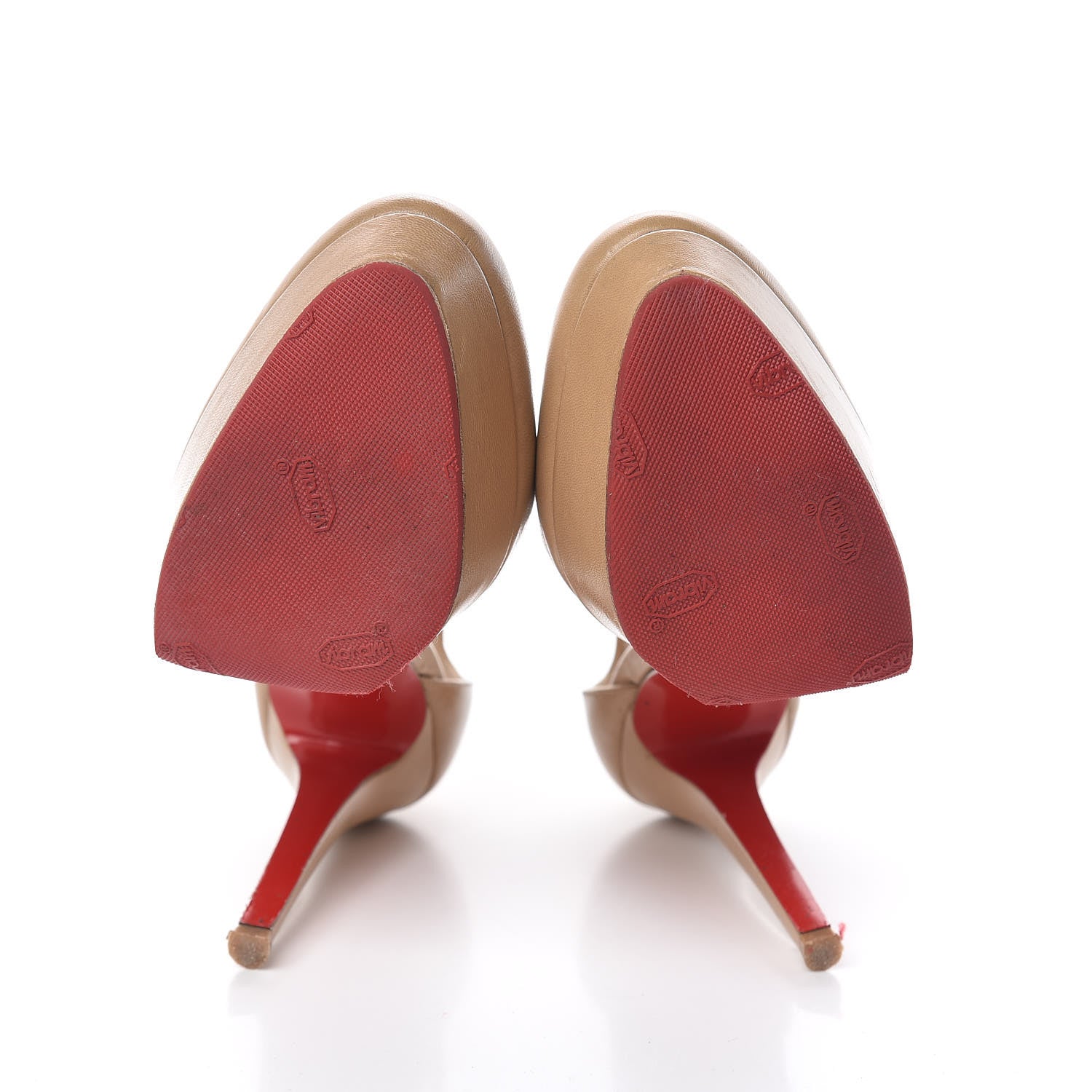 Christian Louboutin Kid Borghese 140 Pumps 37 Corde 7 of 11