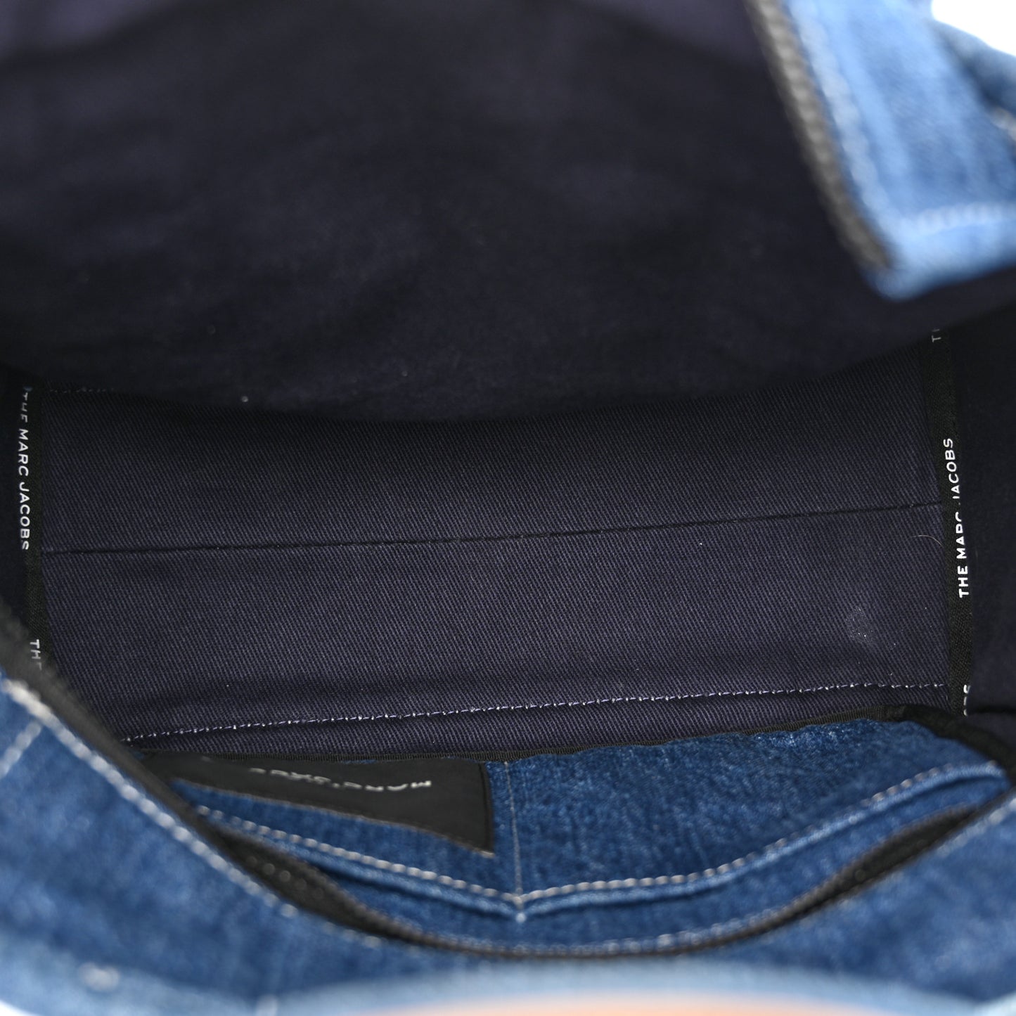 Denim Canvas Medium The Tote Bag Blue