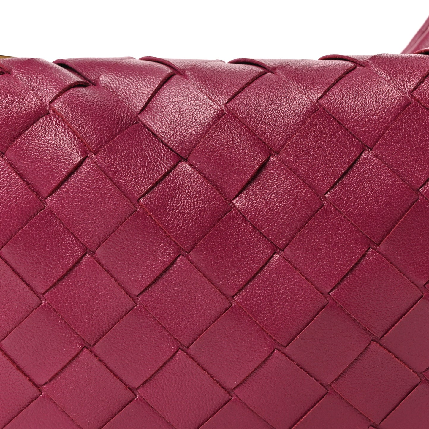 Nappa Intrecciato Mini Jodie Cinnabar
