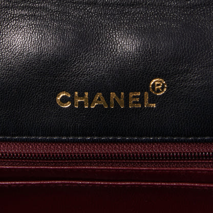 Chanel Lambskin Quilted Medium Single Flap Black 8 of 9