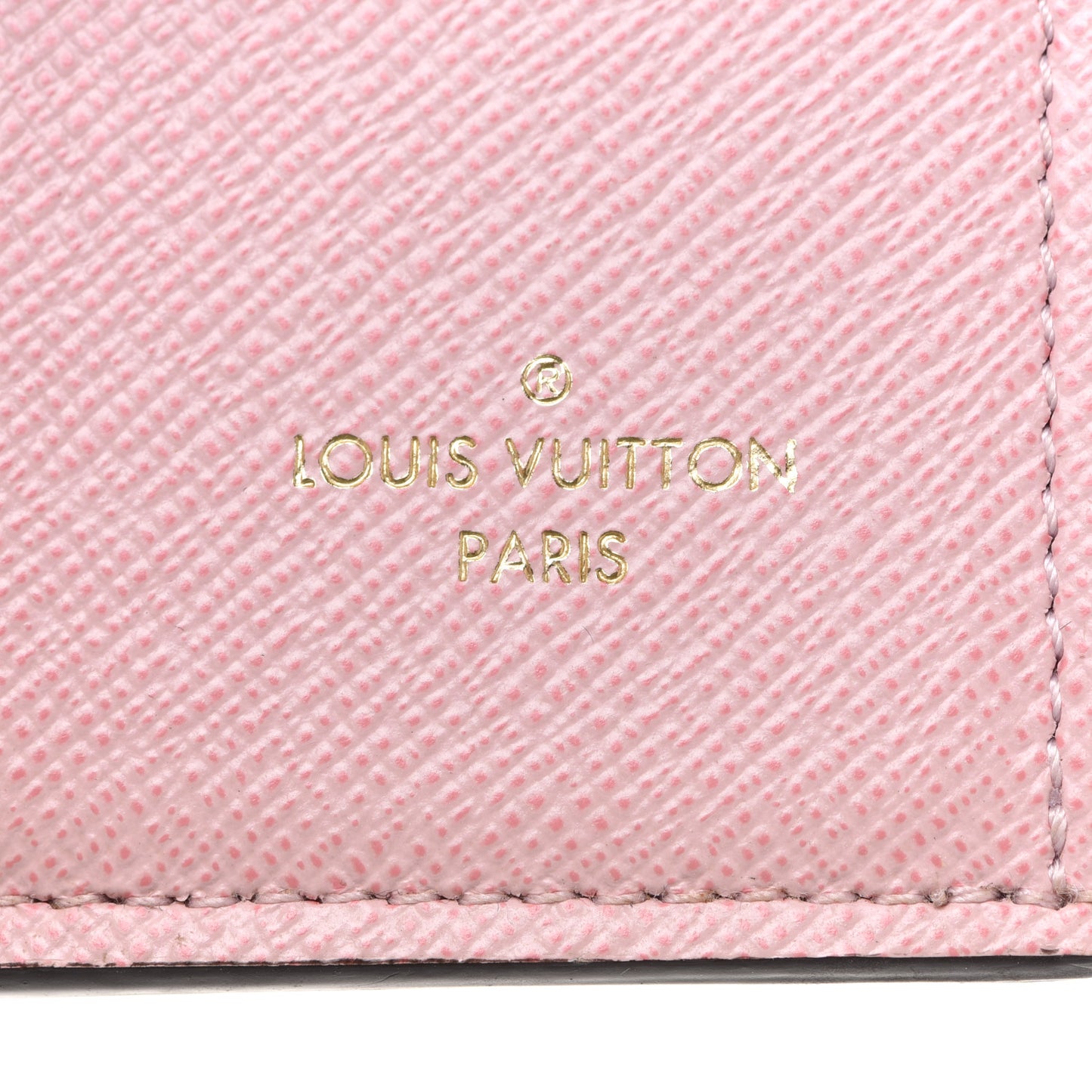 Monogram Zoe Wallet Rose Ballerine