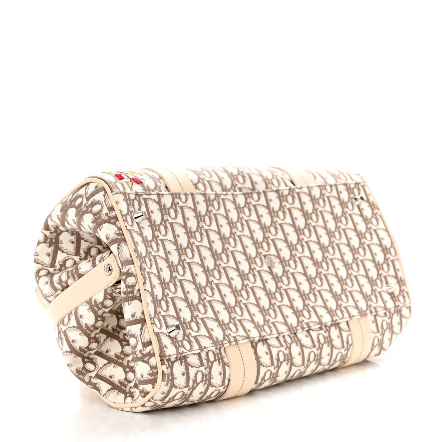 Monogram Vintage Flowers Bowler Beige