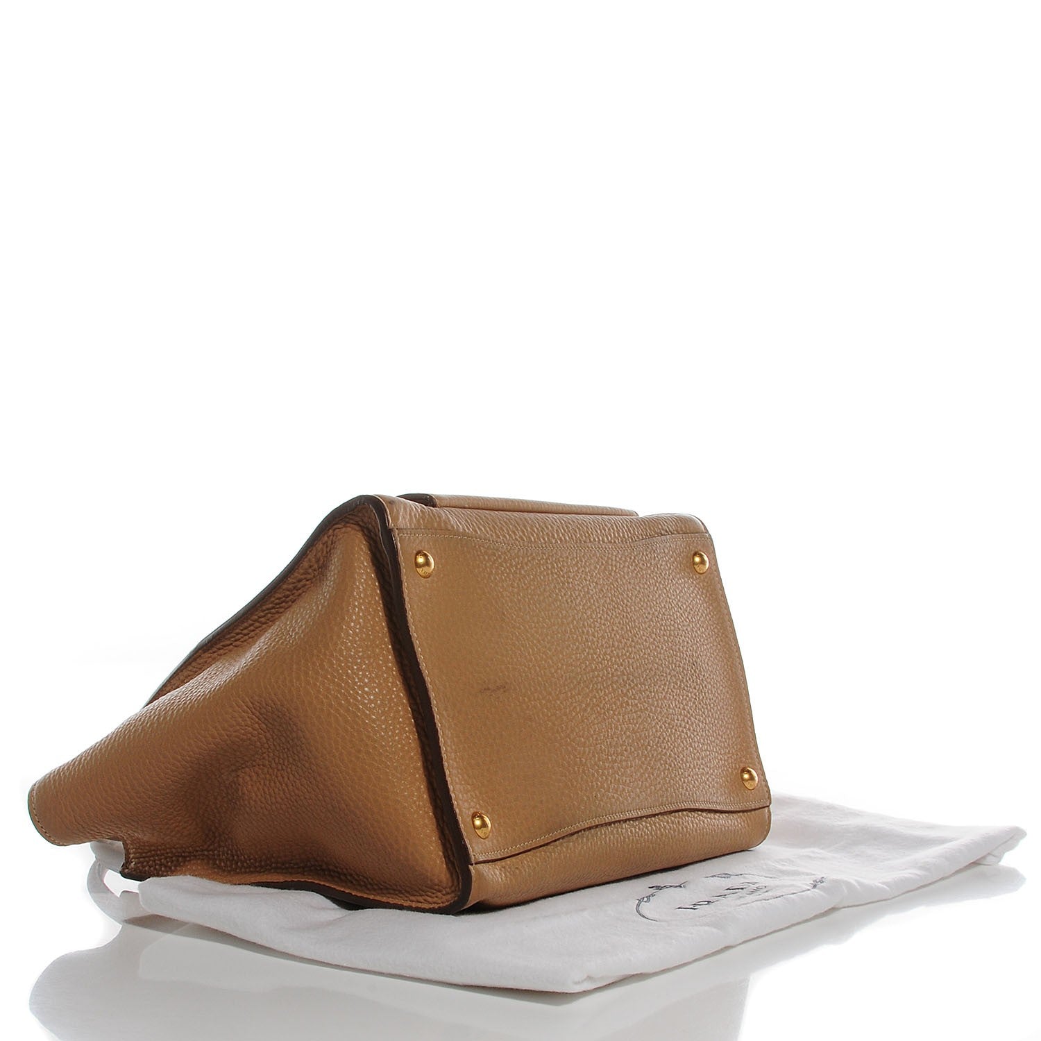 Prada Vitello Daino Shopping Tote Sughero 4 of 11