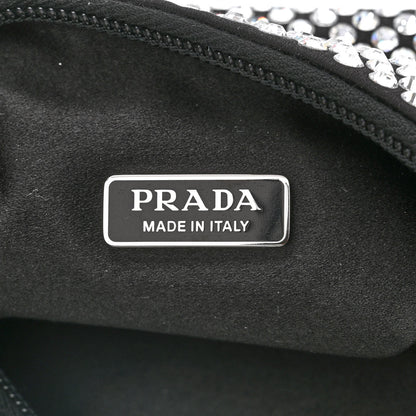 Prada Satin Crystal Mini Re-Edition 2000 Bag Cristal 5 of 9