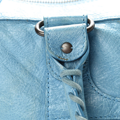 Balenciaga Agneau Classic Hardware Work Bleu Indigo 18 of 20