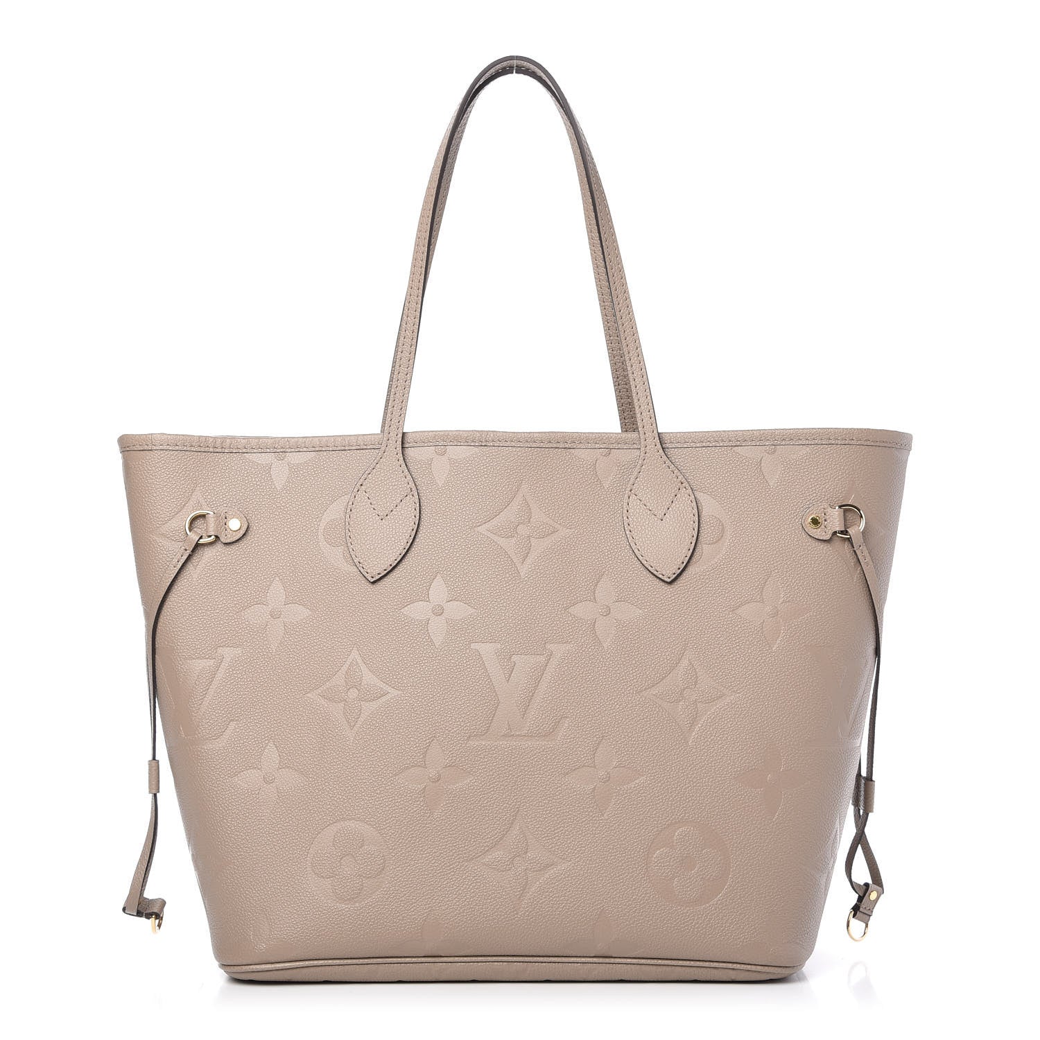 Louis Vuitton Empreinte Monogram Giant Neverfull MM Tourterelle 1 of 9