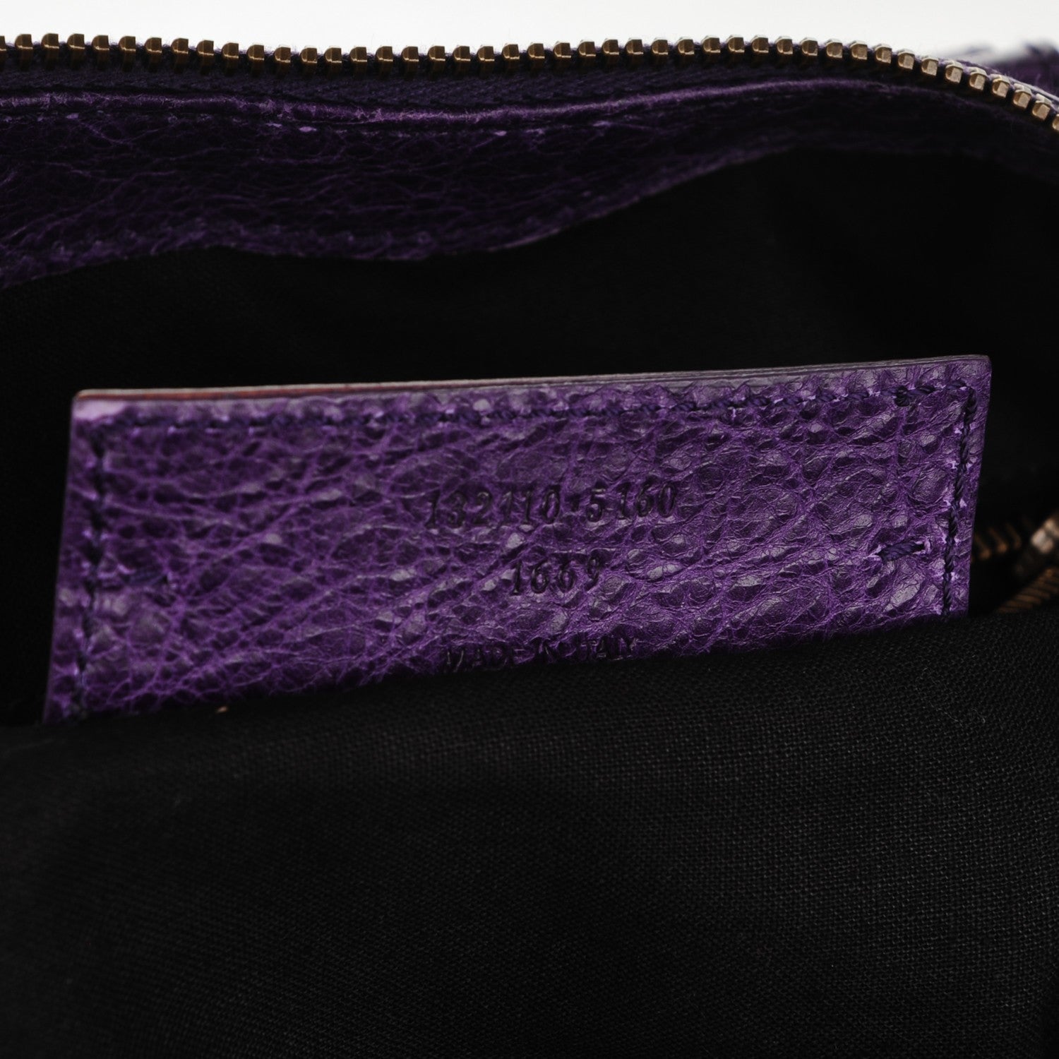 Balenciaga Agneau Classic Hardware Work Dark Violet 7 of 7