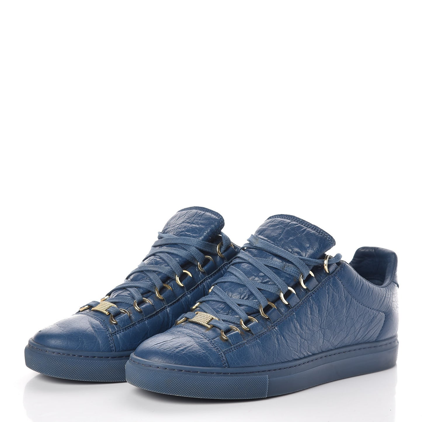 Chevre Hamilton Womens Low Top Sneakers 37 Bleu Profond