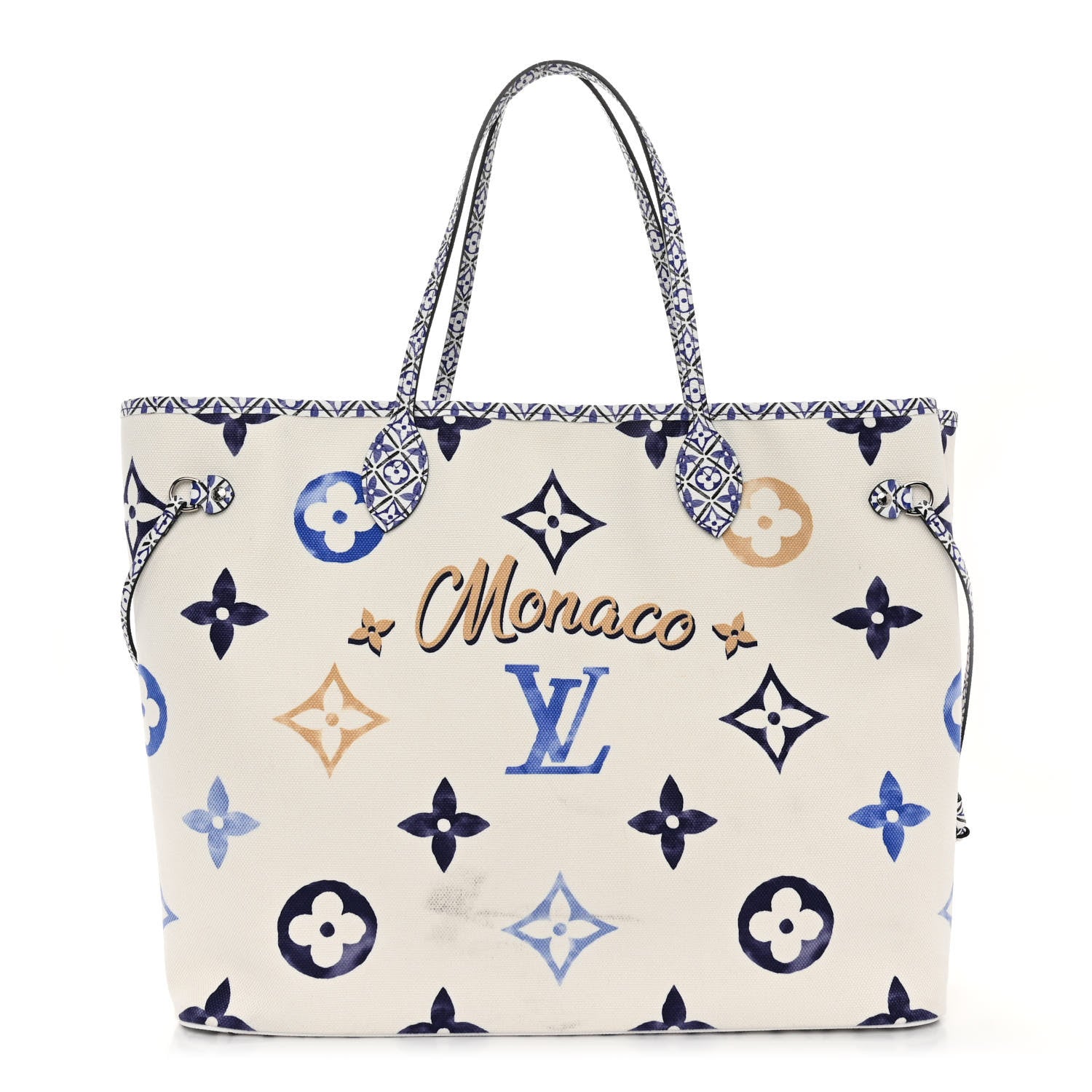 Louis Vuitton Monogram Canvas By The Pool Monaco 2.0 Neverfull GM Set Blue 1 of 12