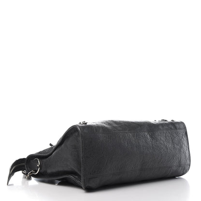 Balenciaga Agneau Classic Silver Hardware City Gris Fossile 5 of 14